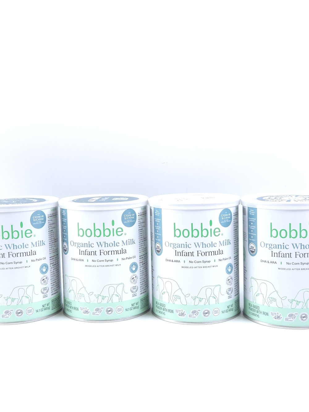 Bobbie Whole Milk Infant Milk-Based Powder With Iron 14 Oz